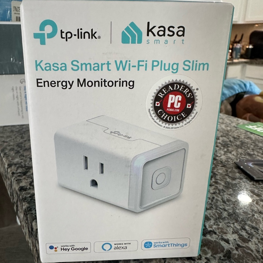 Kasa Smart WiFi Plug Slim with Energy Monitoring